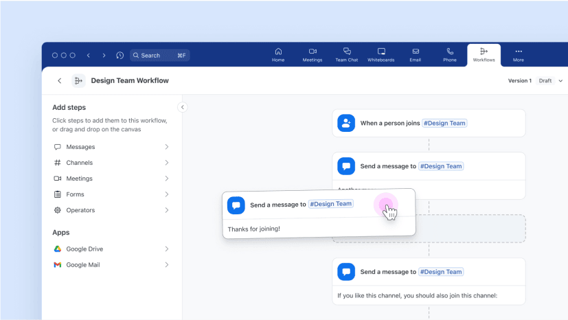 Descubra Zoom Workflow Automation (beta)