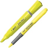 BIC Brite Liner Highlighter Combo Pack, Fluorescent Yellow, 24 ct