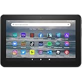 Amazon Fire 7 tablet (newest model) 7” display, read and watch, under $60 with 10-hour battery life, 16 GB, Black