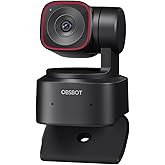 OBSBOT Tiny 2 Lite 4K Webcam for PC, AI Tracking PTZ Streaming Camera with 1/2" Sensor, Gesture Control, 60 FPS, HDR, Microph