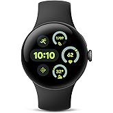 Google Pixel Watch 3 (41mm) Latest Model - Android Smartwatch with Heart Rate Tracking, Advanced Running from Fitbit, Fitness