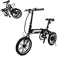 Swagtron Swagcycle EB5 Lightweight & Aluminum Folding Ebike with Pedals