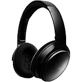 Bose QuietComfort 35 (Series I) Wireless Headphones, Noise Cancelling - Black (Renewed)