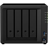 Synology DiskStation DS918+ NAS Server for Business with Intel Celeron CPU, 8GB Memory, 256GB SSD, 8TB HDD, Synology DSM Oper