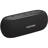 Harman Kardon Luna Speaker - Portable Bluetooth Speaker, IP67 Waterproof and Dustproof with Built in Battery (Black)