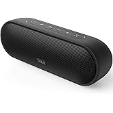 Tribit MaxSound Plus Portable Bluetooth Speaker with 24W Louder Sound, Exceptional XBass, 20H Playtime, IPX7 Waterproof, USB-