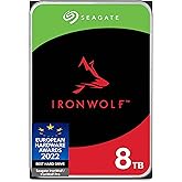 Seagate IronWolf 8TB NAS Internal Hard Drive HDD – 3.5 Inch SATA 6Gb/s 7200 RPM 256MB Cache for RAID Network Attached Storage