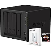 Synology DiskStation DS923+ 4-Bay NAS Enclosure Server, Network Attached Storage, Data Management Solution, AMD Ryzen R1600 D