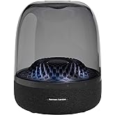 Harman Kardon Aura Studio 4 - Bluetooth Home Speaker - Superior Sound Performance - 5 Diamond-Effect Lighting Themes - Made w