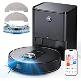 Proscenic Q8 Max Robot Vacuum and Mop with Self Emptying for 60 Days, LiDAR Navigation with Home Mapping, 4200 Pa Suction, 20