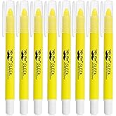 Mr. Pen- No Bleed Gel Bible Highlighters, Yellow, Pack of 8