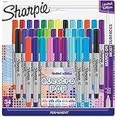 Sharpie (Electro Pop) Limited Edition Ultra fine Permanent Marker 34ct