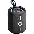 Tribit Portable Bluetooth Speaker StormBox Mini, 12W Wireless Speaker with Bluetooth 5.4, 360° Surround Sound, IPX7 Waterproo