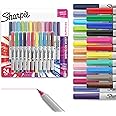 Sharpie Color Burst Permanent Marker Set, Ultra-Fine Tip Markers, Artist Markers, Writing Markers, Drawing Markers, Assorted 