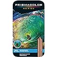 Prismacolor Premier Colored Pencils, Water-Soluble Color Pencil Set, Assorted Colors, Adult Coloring, 36 Count