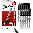 Sharpie Permanent Markers Set, Quick Drying And Fade Resistant Fine Point Marker For Wood, Plastic, Paper, Metal, And More, D