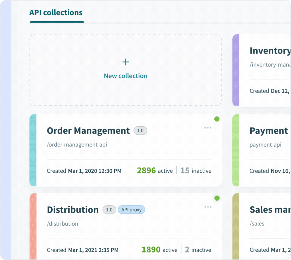 Manage all your APIs in one place