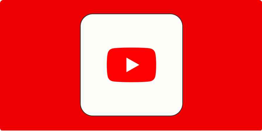 A hero image for YouTube app tips with the YouTube logo on a red background