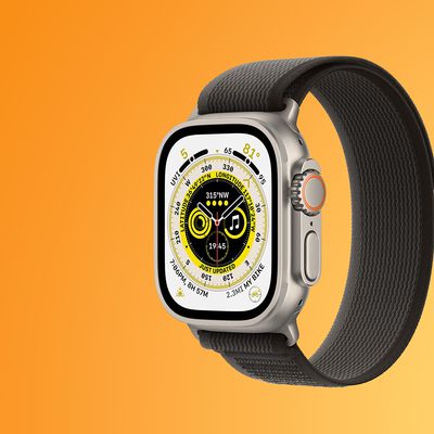 apple watch ultra yellow