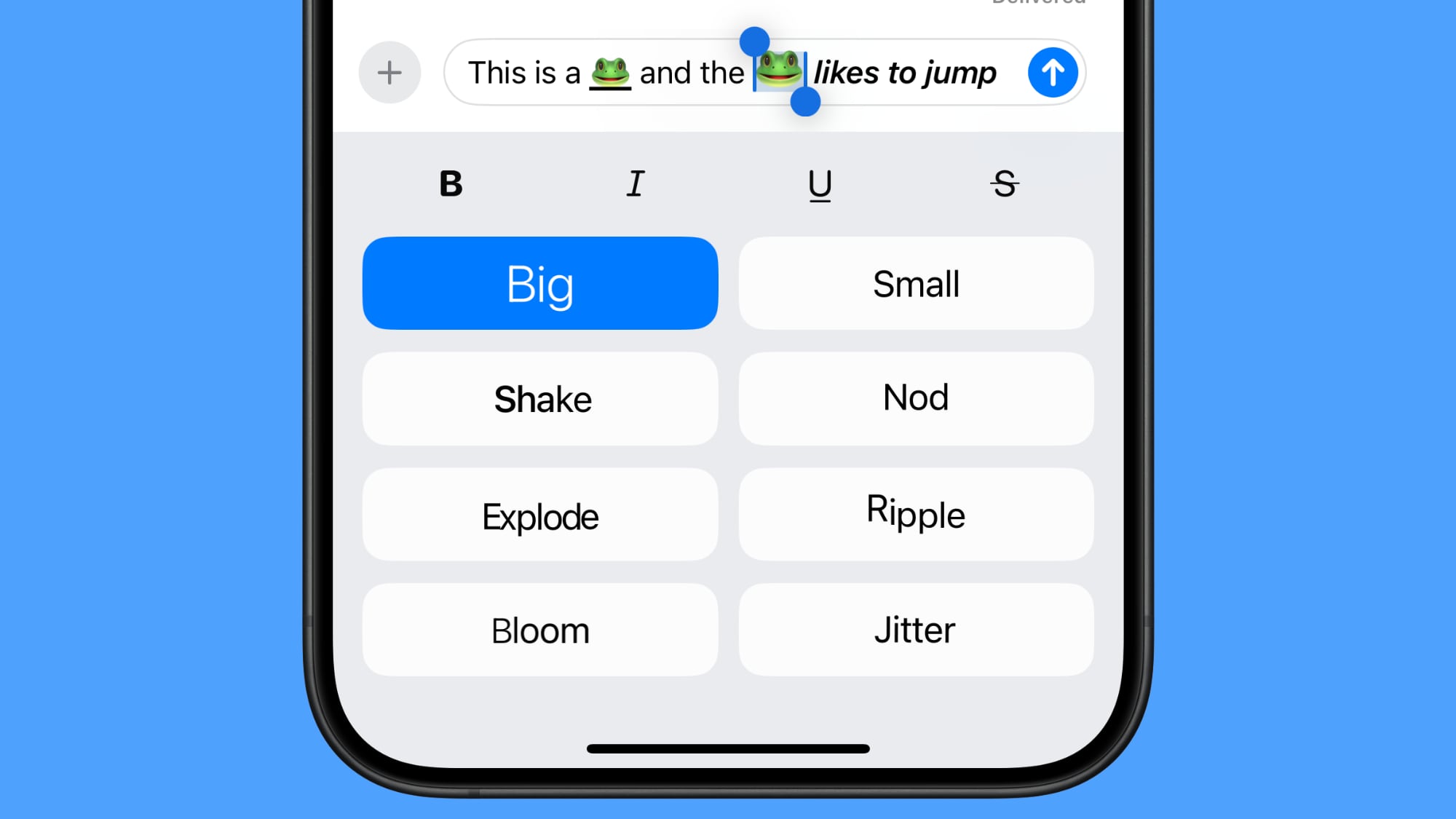 ios 18 text effects messages