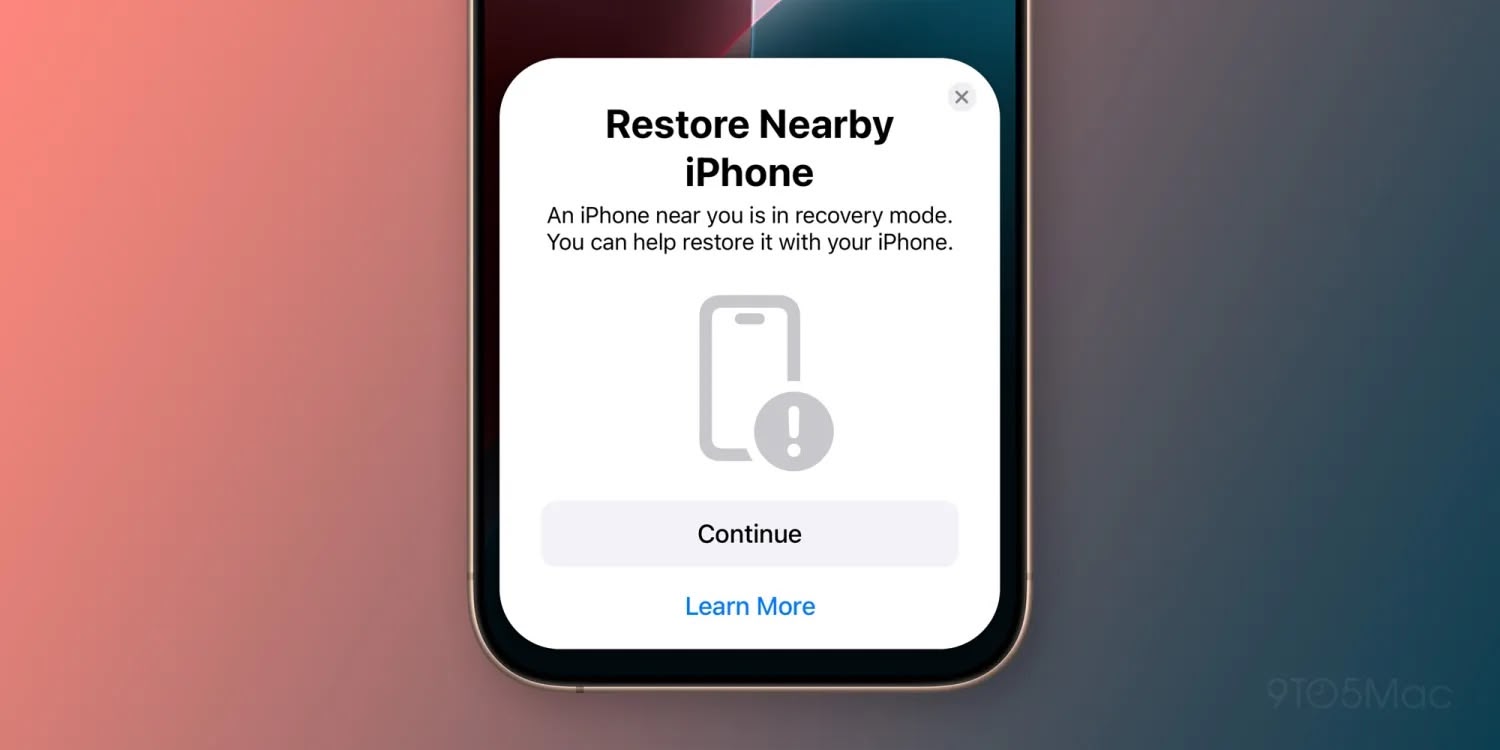 iphone 16 recovery restore firmware wirelessly