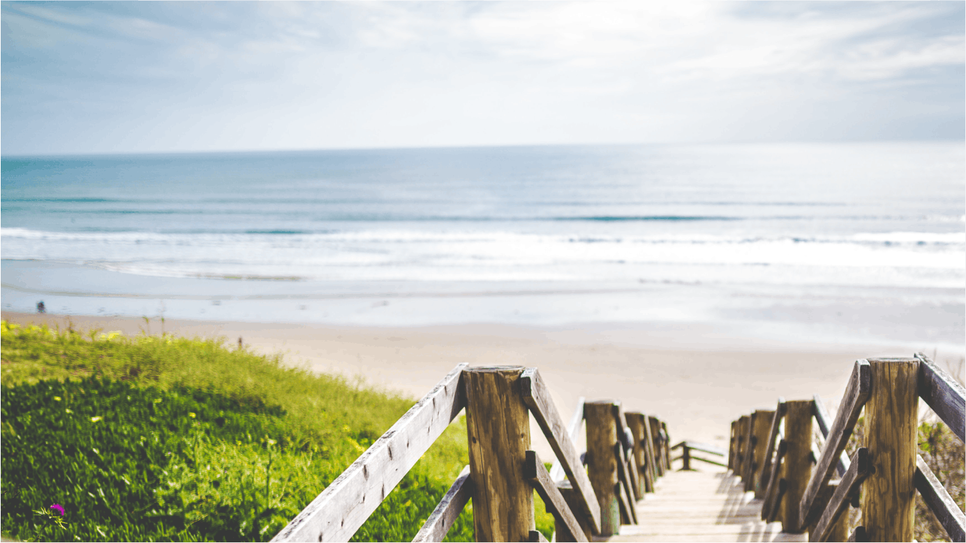 beach entrance