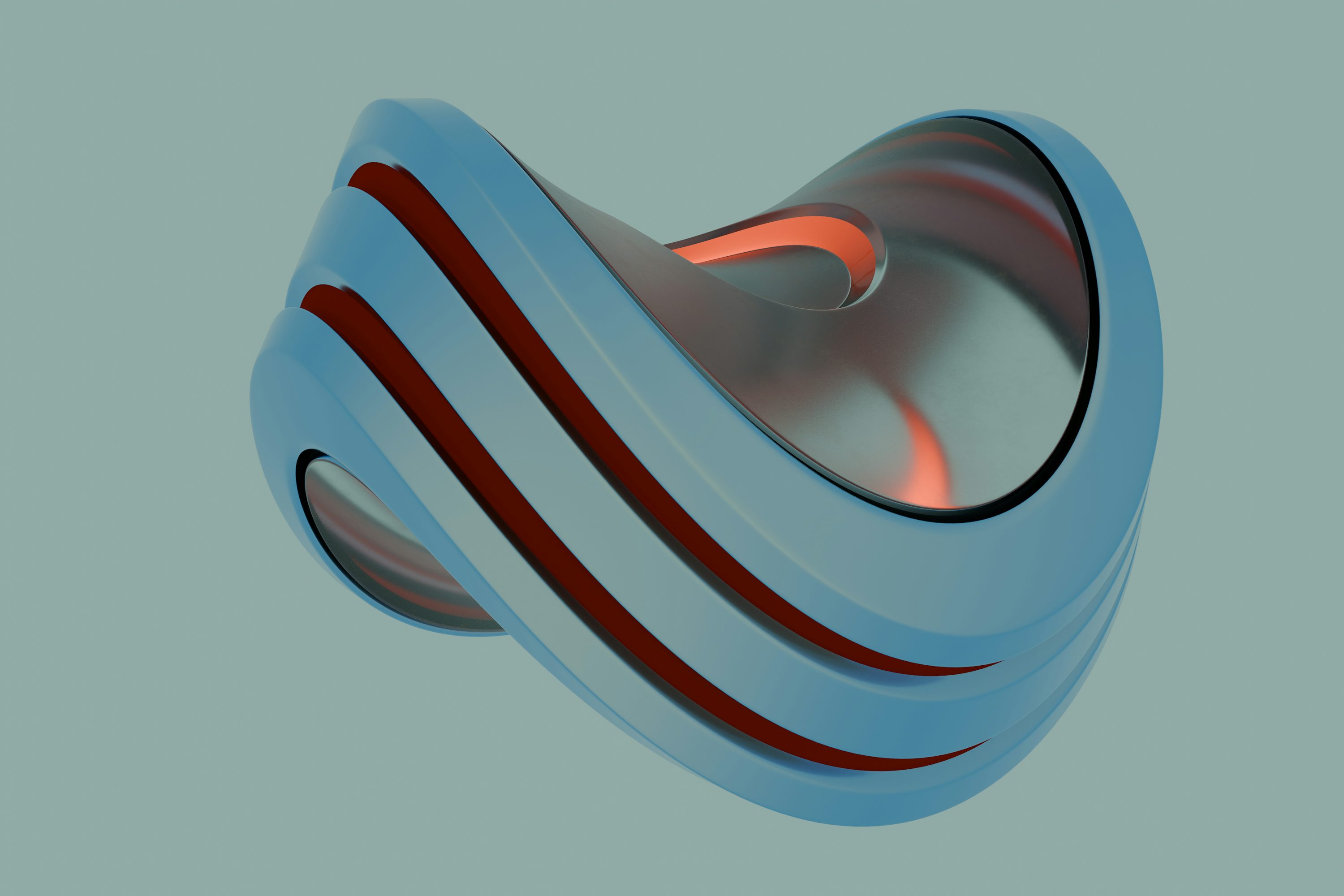 A computer generated image of a circular object