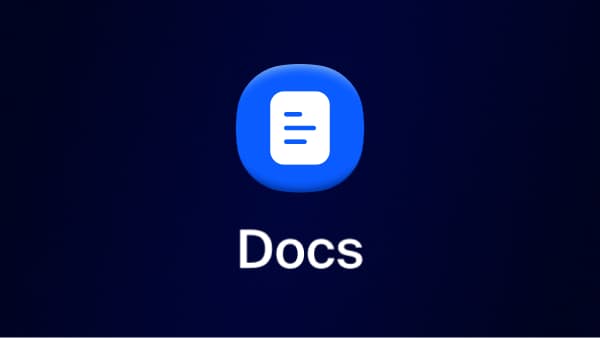 Docs 사용자 가이드