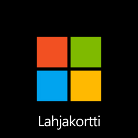 Microsoft-lahjakortti – digitaalinen koodi: 75,00 €