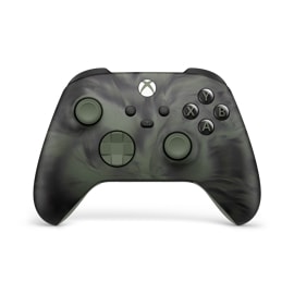 Vue de face de la manette sans fil Xbox – Édition spéciale Nocturnal Vapor.