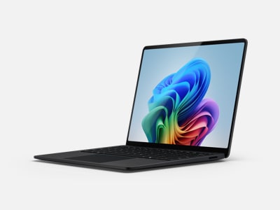 A side view of Surface Laptop in the color Black.