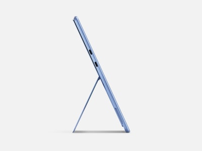 A side view of Surface Pro in the color Sapphire.