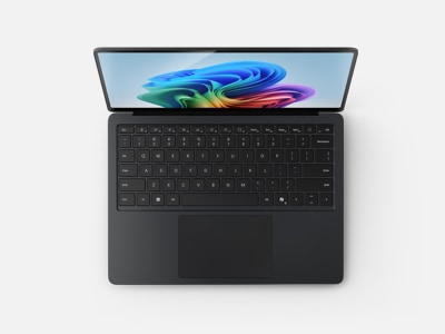 A top-down view of Surface Laptop in the color Black.