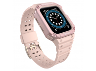 Accesorii Wearables/H1,Husa OEM Armored pentru Apple Watch 41mm / 40mm / 38mm Series, Roz-GSMnet.ro-grid