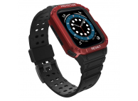 Accesorii Wearables/H1,Husa OEM Armored pentru Apple Watch 41mm / 40mm / 38mm Series, Neagra-GSMnet.ro-grid