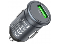 Incarcatoare/H1,Incarcator Auto HOCO Z43, 18W, 3A, 1 x USB-A, Negru -GSMnet.ro-grid