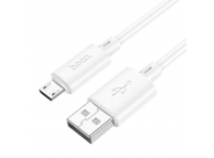 Cabluri si Adaptori/H1,Cablu Date si Incarcare USB-A - microUSB HOCO X88, 18W, 1m, Alb -GSMnet.ro-grid