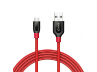 Cabluri si Adaptori/H1,Cablu Date si Incarcare USB-A - microUSB Anker PowerLine+, 18W, 1.8m, Rosu A8143091 -GSMnet.ro-grid