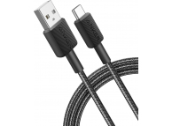 Cabluri si Adaptori/H1,Cablu Date si Incarcare USB-A - USB-C Anker 322, 18W, 0.9m, Negru A81H5G11 -GSMnet.ro-grid