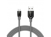 Cabluri si Adaptori/H1,Cablu Date si Incarcare USB-A - microUSB Anker PowerLine+, 18W, 1.8m, Gri A8143HA1 -GSMnet.ro-grid