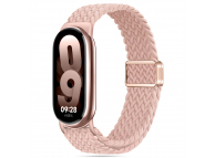 Accesorii Wearables/H1,Curea Tech-Protect NylonMag pentru Xiaomi Smart Band 8 / 9, Roz -GSMnet.ro-grid