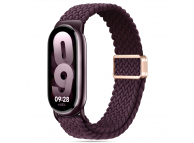 Accesorii Wearables/H1,Curea Tech-Protect NylonMag pentru Xiaomi Smart Band 8 / 9, Visinie -GSMnet.ro-grid