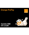 Cartela SIM PrePay Cu Numar Orange 5 Euro