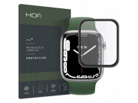 Accesorii Wearables/H1,Folie Protectie HOFI PRO+ pentru Apple Watch 41mm Series, Plastic, Neagra HOFI160BLK-GSMnet.ro-list