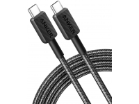 Cabluri si Adaptori/H1,Cablu Date si Incarcare USB-C - USB-C Anker 322, 60W, 1.8m, Negru A81F6G11 -GSMnet.ro-list