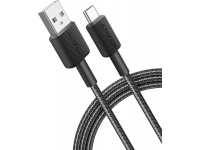 Cabluri si Adaptori/H1,Cablu Date si Incarcare USB-A - USB-C Anker 322, 18W, 0.9m, Negru A81H5G11 -GSMnet.ro-list