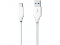 Cabluri si Adaptori/H1,Cablu Date si Incarcare USB-A - USB-C Anker PowerLine, 18W, 0.9m, Alb A8163021 -GSMnet.ro-list