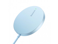 Incarcatoare/H1,Incarcator Retea Wireless Baseus Simple Mini 3, 15W, 1.67A, Albastru CCJJ040303 -GSMnet.ro-list