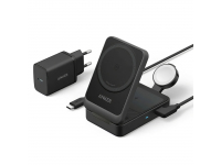 Incarcatoare/H1,Incarcator Retea Wireless Anker MagGo 3in1, 15W, 1.67A, Negru B2557311 -GSMnet.ro-list