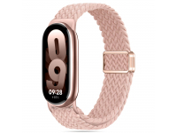 Accesorii Wearables/H1,Curea Tech-Protect NylonMag pentru Xiaomi Smart Band 8 / 9, Roz -GSMnet.ro-list